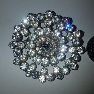 Coro rhinestone brooch